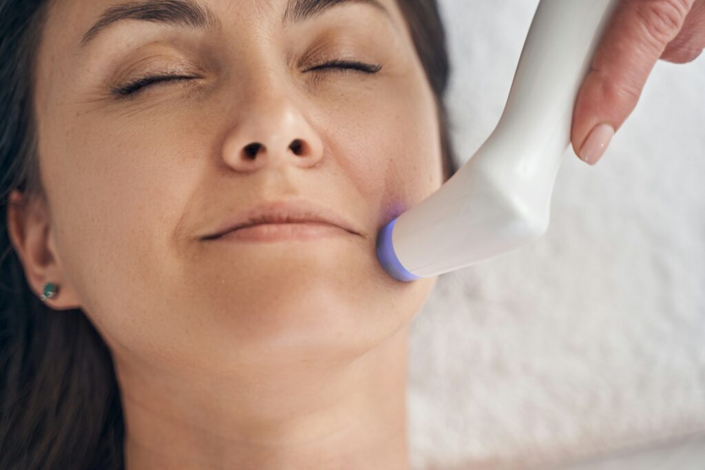 Reducing wrinkles with a help of modern device